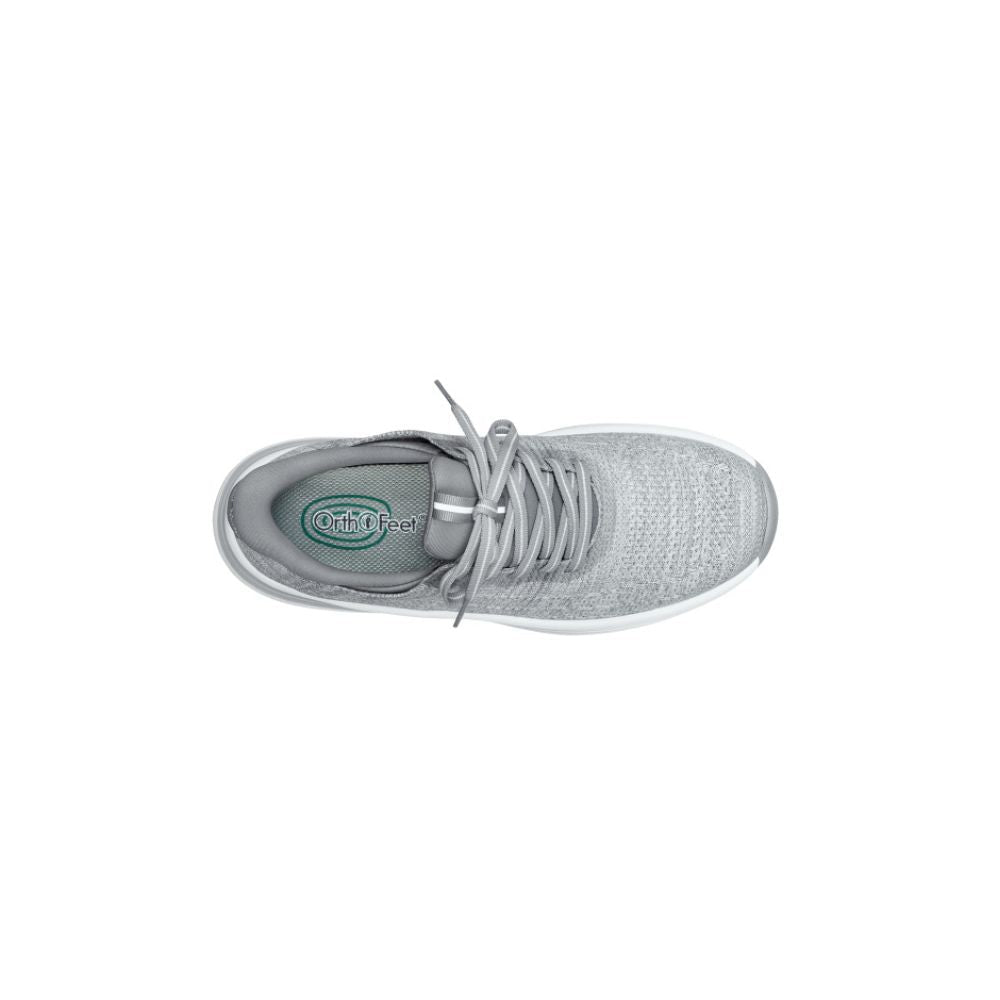 OrthoFeet Women's Nira Hands Free Sneaker - Gray 6