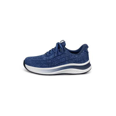 OrthoFeet Women's Nira Hands Free Sneaker - Indigo Blue 5