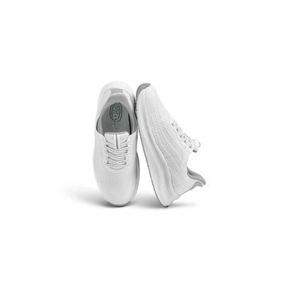 OrthoFeet Women's Nira Hands Free Sneaker - White 3
