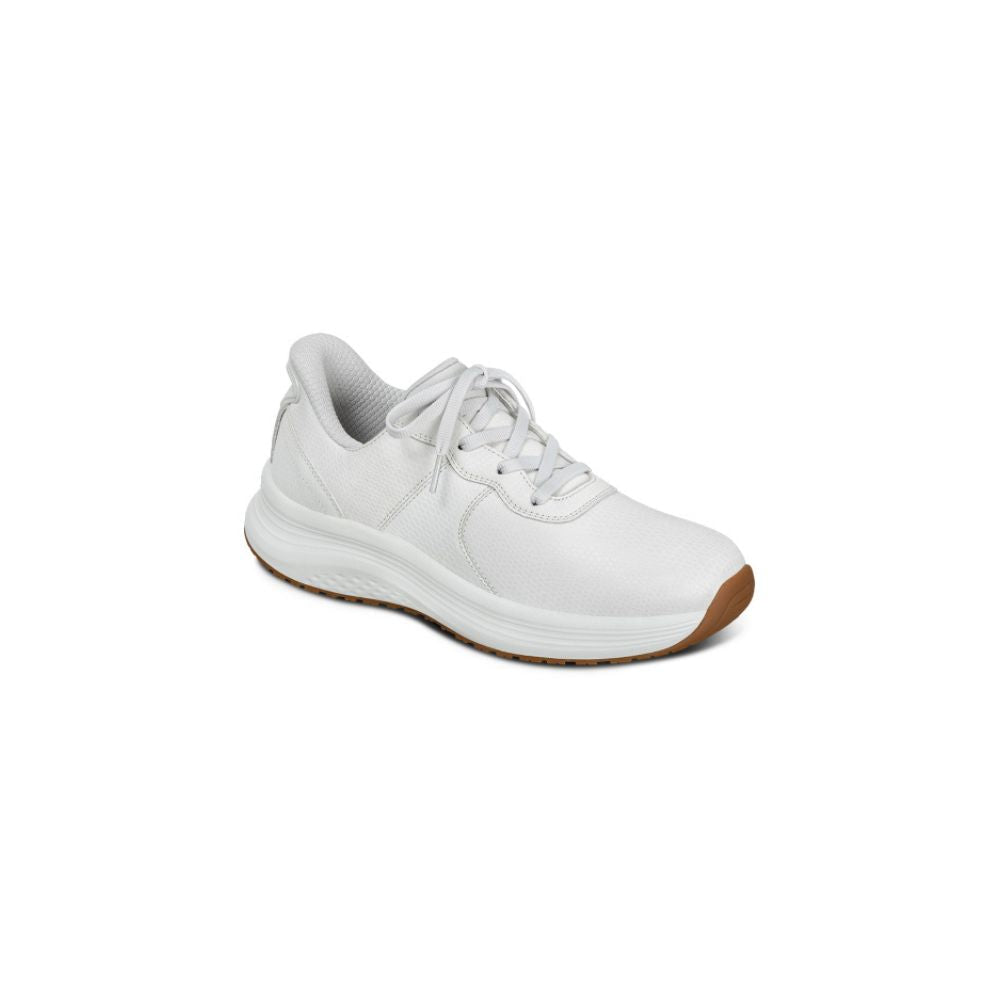 OrthoFeet Women's Stride Hands-Free Sneaker – Ecru 3