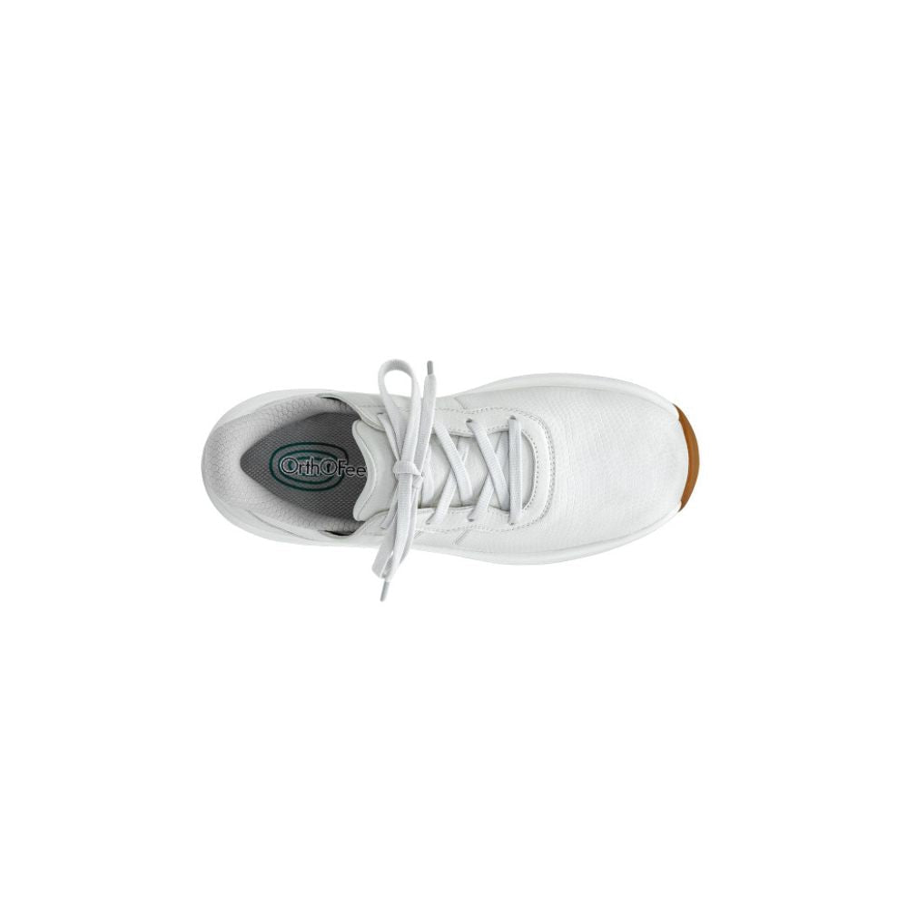 OrthoFeet Women's Stride Hands-Free Sneaker – Ecru 6