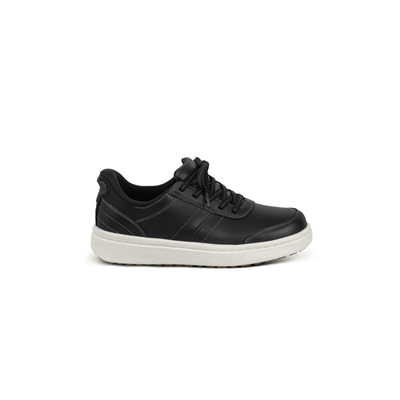 OrthoFeet Women's Wander Hands Free Sneaker - Black 1