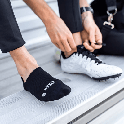 OS1st Nekkid Comfort Socks Unisex No Show White 3