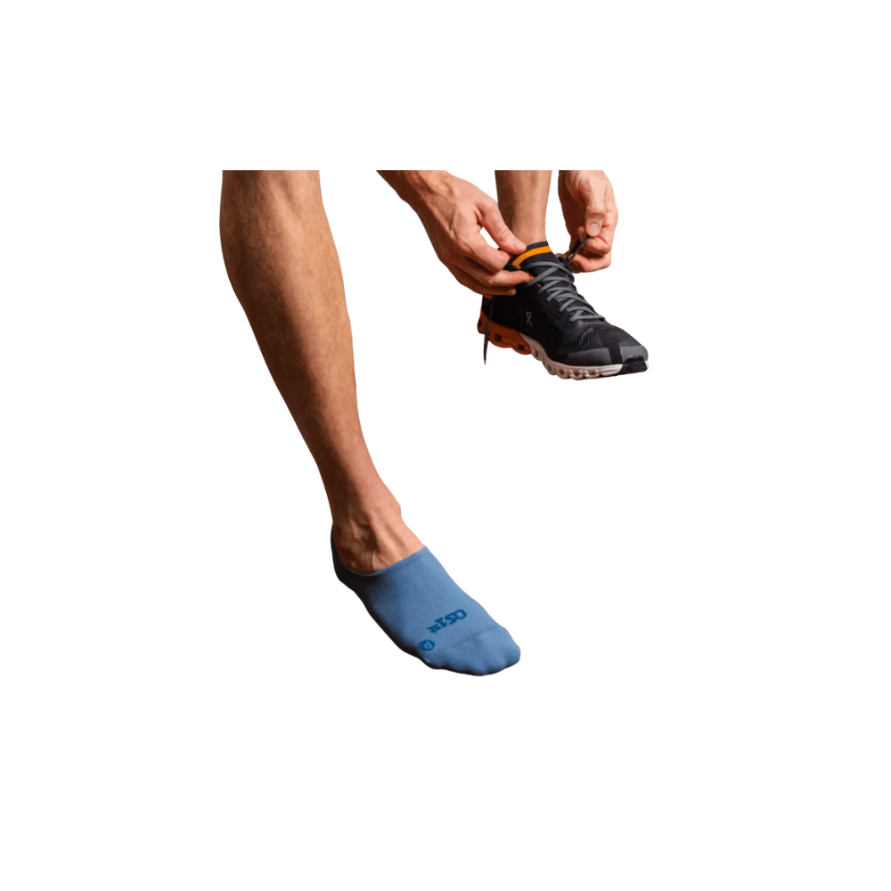 OS1st Unisex No Show Athletic Nekkid Comfort Socks - Sky Blue 2
