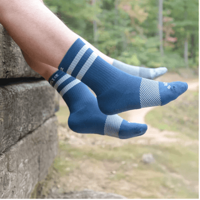 OS1st WC Wicked Comfort Crew Sock - Striped 4