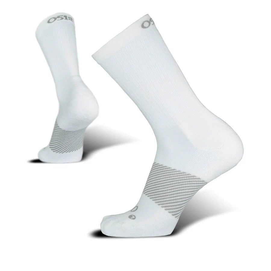 OS1st WC Wicked Comfort Crew Sock - White Mid - Calf 1