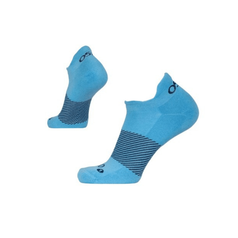 OS1st Wicked Comfort No Show Socks - Carolina Blue - Moisture Wicking 1