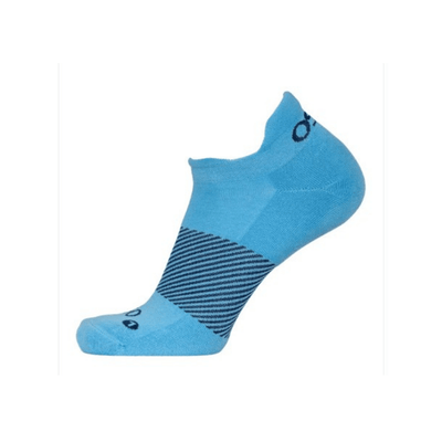 OS1st Wicked Comfort No Show Socks - Carolina Blue - Moisture Wicking 3