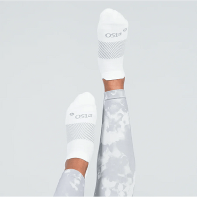 OS1st Wicked Comfort Unisex No Show White Socks 3