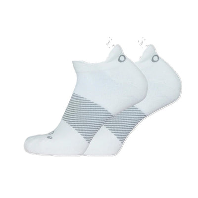 OS1st Wicked Comfort Unisex No Show White Socks 1