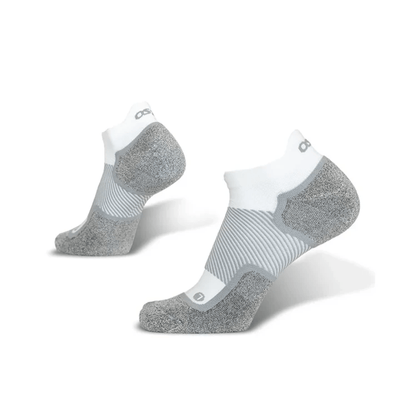 OS1st WIDE Wellness Performance Socks | No Show White 1