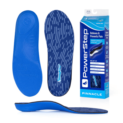 Powerstep Pinnacle Unisex Pain relief Full Length insoles Neutral Arch 5