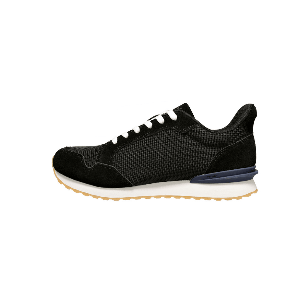 Propét Carmine Men's Hands-Free Step-In Walking Sneaker – Black 7