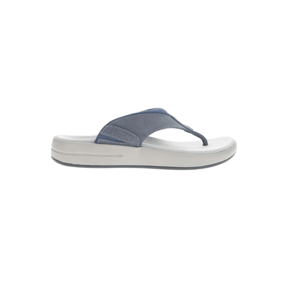 Propét Easton Men's Orthopedic Flip-Flop Sandals - Navy 1