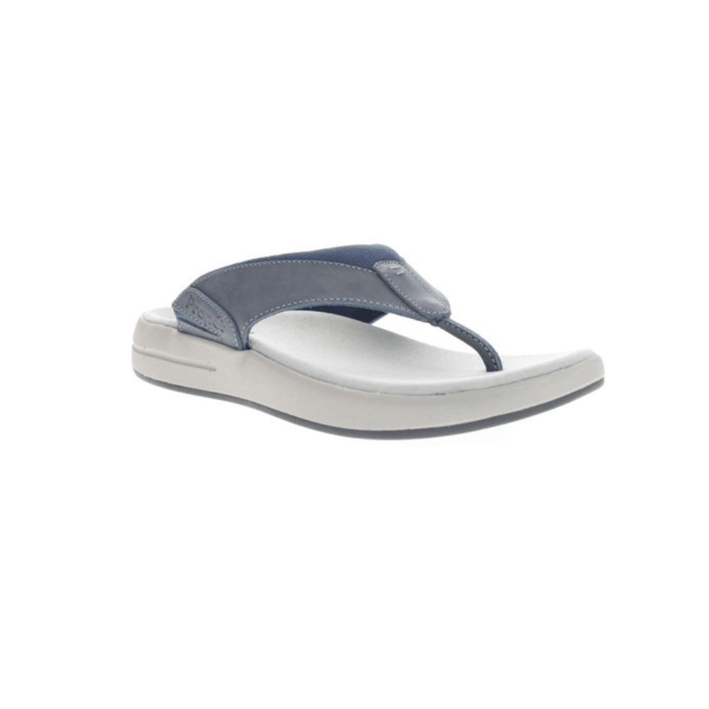 Propét Easton Men's Orthopedic Flip-Flop Sandals - Navy 2