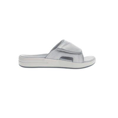 Propét Emerson Men's Adjustable Slide Sandals - Grey 1