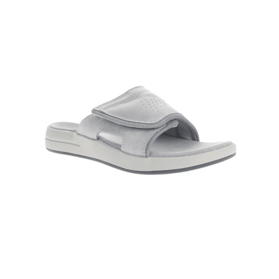 Propét Emerson Men's Adjustable Slide Sandals - Grey 2