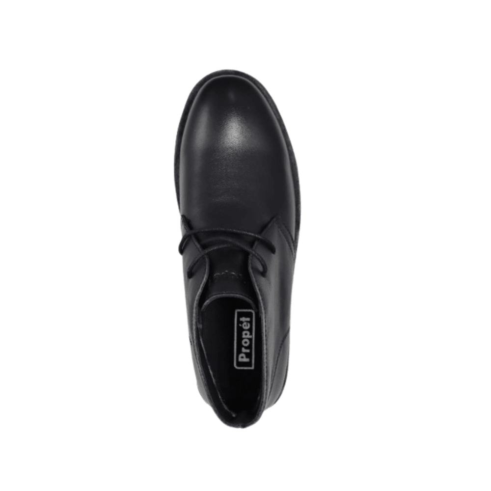 Propet Men's Findley Leather Chukka Boots - Black & Tan 5