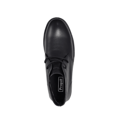 Propet Men's Findley Leather Chukka Boots - Black & Tan 5