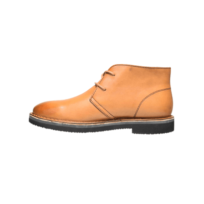 Propet Men's Findley Leather Chukka Boots - Black & Tan 4