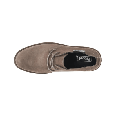 Propet Men’s Finn Oxford Suede Casual Shoes – Stone XX Wide 4