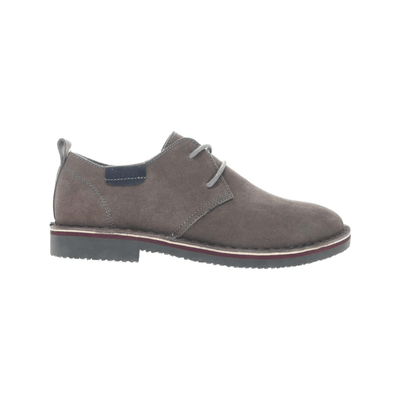 Propet Men’s Finn Oxford Suede Casual Shoes – Stone XX Wide 1