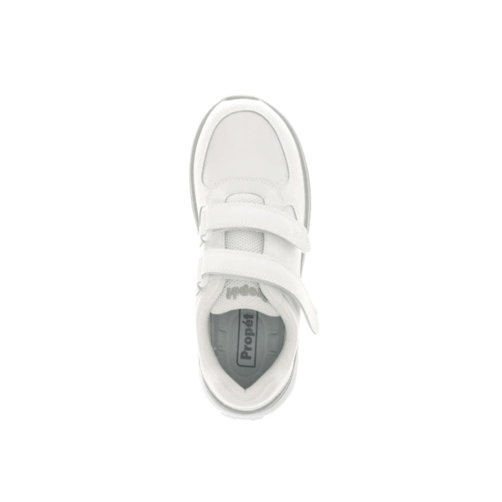 Propét Men’s Ultima Strap Walking Shoe - Black & White 12