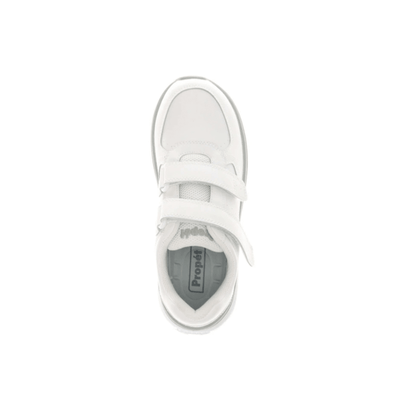 Propét Men’s Ultima Strap Walking Shoe - Black & White 12