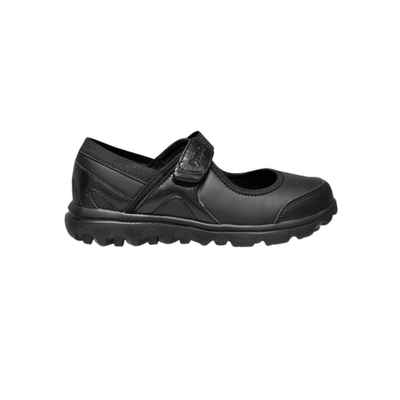 Propét Women's Onalee Mary Jane Flat - Black & Navy 1