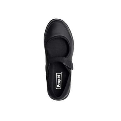 Propét Women's Onalee Mary Jane Flat - Black & Navy 5