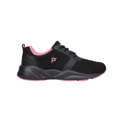 Propét Women's Stability X Walking Shoes - Black/Berry & Black 1