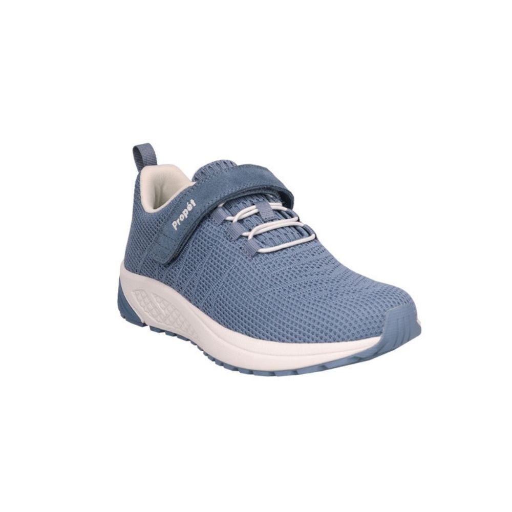Propét Women's Tour Knit FX Sneaker - Black & Denim 6