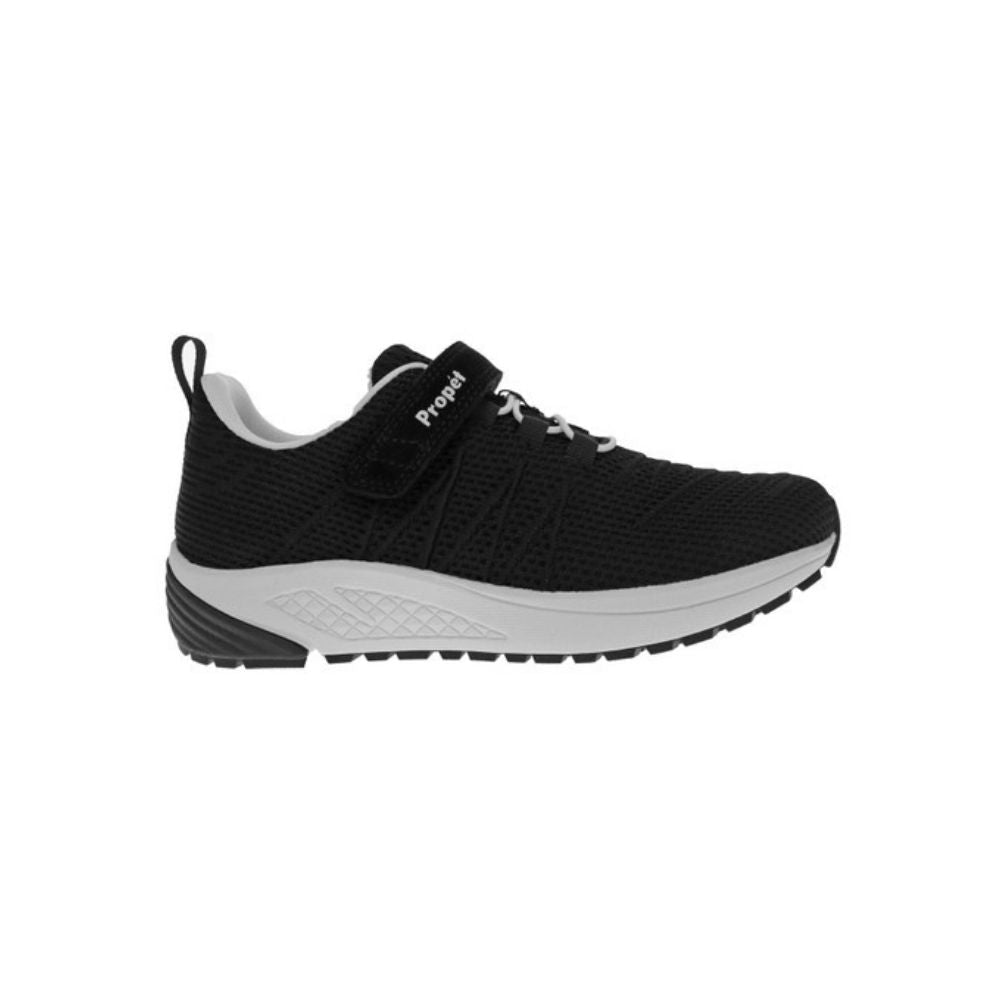 Propét Women's Tour Knit FX Sneaker - Black & Denim 1