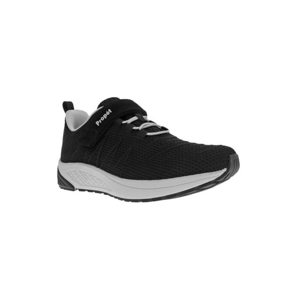 Propét Women's Tour Knit FX Sneaker - Black & Denim 2