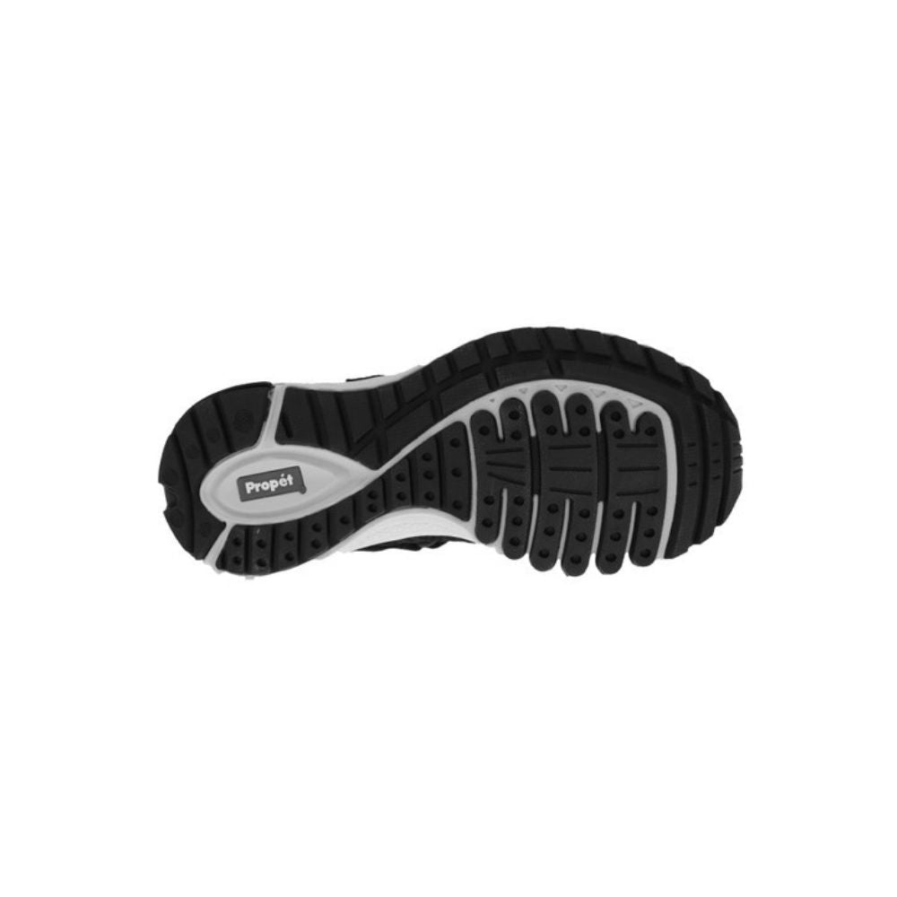 Propét Women's Tour Knit FX Sneaker - Black & Denim 5