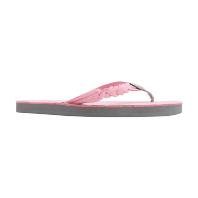 Rainbow Flirty Braidy Toddler & Kids Size Pink/Grey Sandals 101LTSFB 3
