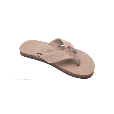 Rainbow Kids Premier Leather 1" Strap Dark Brown Sandal 1
