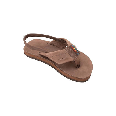 Rainbow Kids Premier Leather 1" Strap Sandal - Expresso 101LTS00 - EXPR 10
