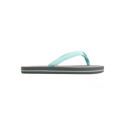 Rainbow Kids The Grombow - Soft Rubber Top Sole with Narrow Strap and Pin line Aqua Sandal 2