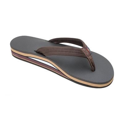 Rainbow Men's Classic Rubber - Double Layer EVA Rubber Filled Nylon Strap Sandal 1
