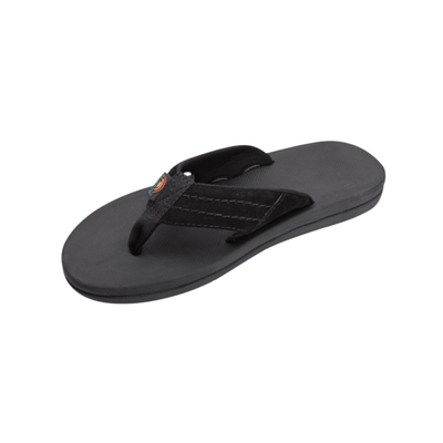 Rainbow Men's East Cape Molded Rubber Sandal - Black 4