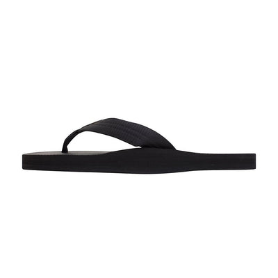 Rainbow Sandals Classic Rubber - Single Layer Soft Top 1" Nylon Strap - Black 5
