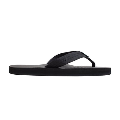 Rainbow Sandals Classic Rubber - Single Layer Soft Top 1" Nylon Strap - Black 2