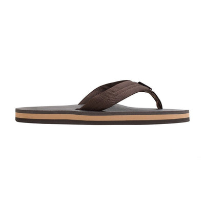Rainbow Sandals Classic Rubber - Single Layer Soft Top 1" Nylon Strap - Brown 2