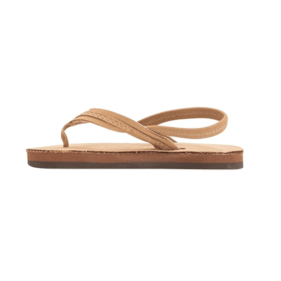 Rainbow Sandals Kid's Toddler - Flirty Braidy Sierra Brown Flipflop 5