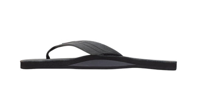 Rainbow Sandals Men's Single Layer Wide Strap Premier Leather - Black 4
