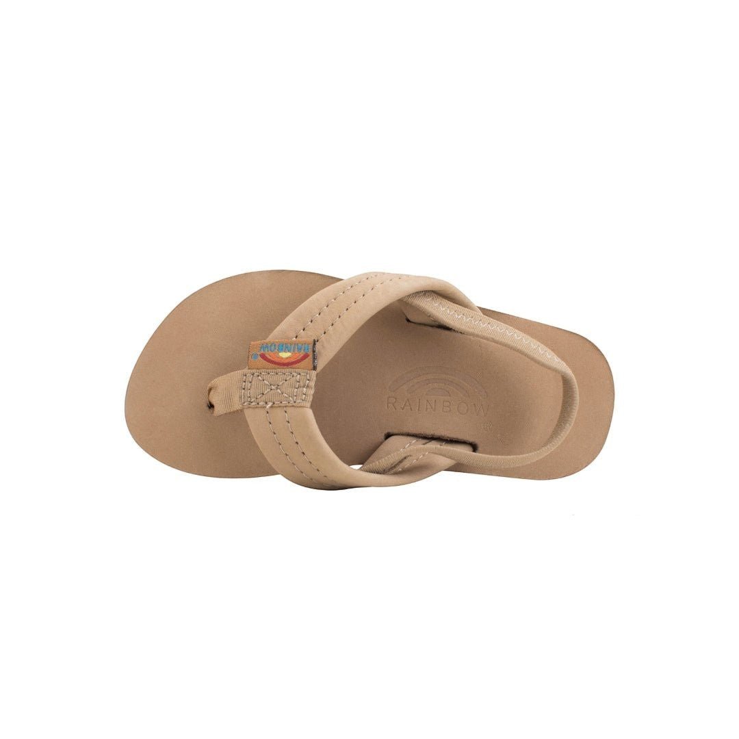 Rainbow Sandals Toddler's Premier Leather 1" Strap With Back Strap - Sierra Brown 3