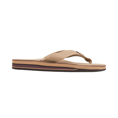 Rainbow Sandals Women's Double Layer Sandal Wide Strap Sierra Brown Flip Flops 2