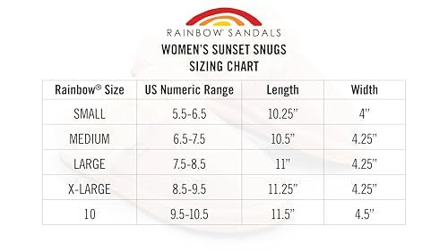 Rainbow Sandals Women's Sunset Snugs Premier Leather, Arch Support Slipper - Women's SlipperRainbow Sandals