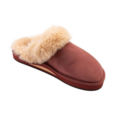 Rainbow Sandals Women's Sunset Snugs Premier Leather Cognac Slipper 1